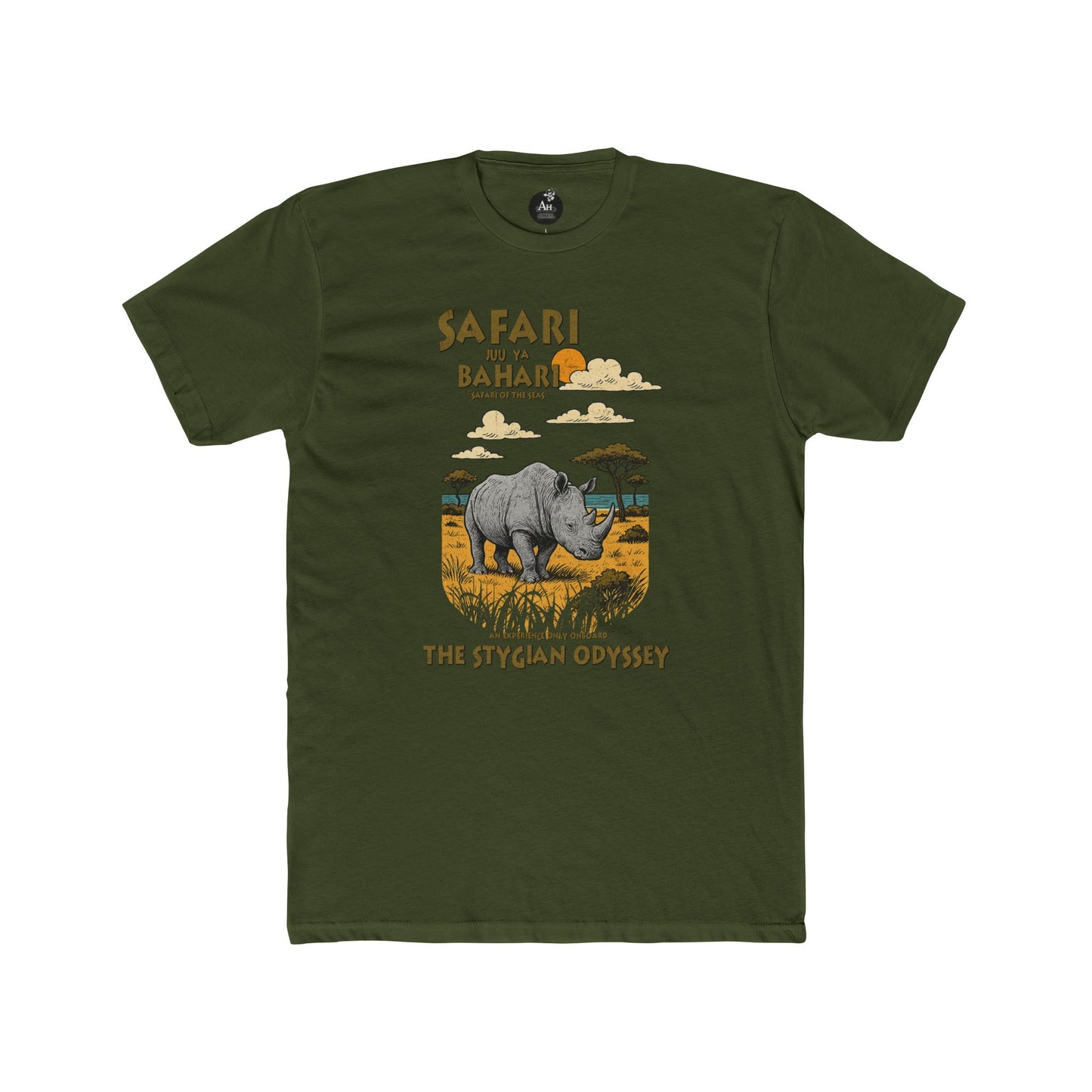 Solid Military Green
