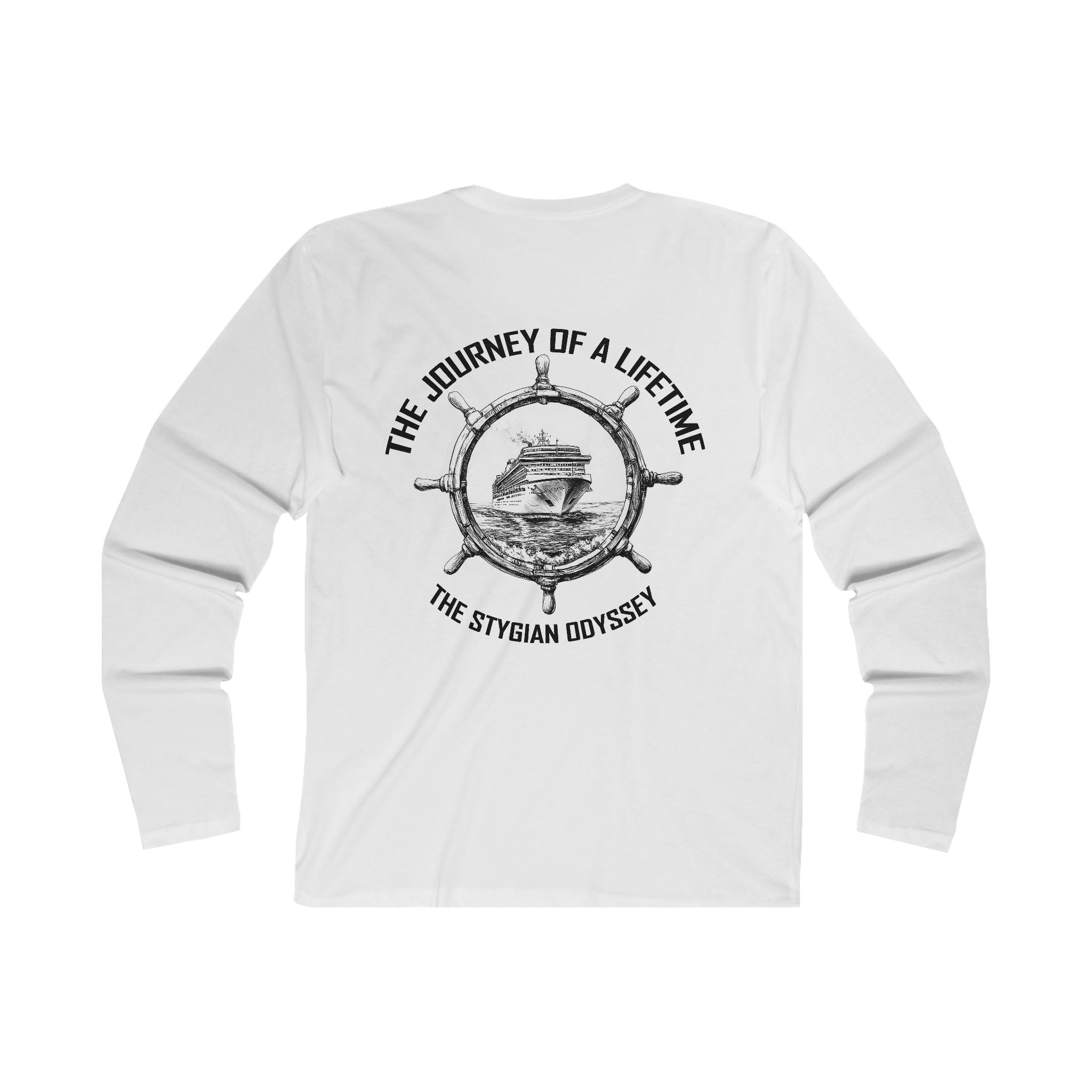 Men's Long Sleeve Journey of a lifetime Crew Tee